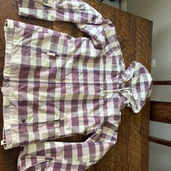 Women’s Medium Button Snowboard Jacket
