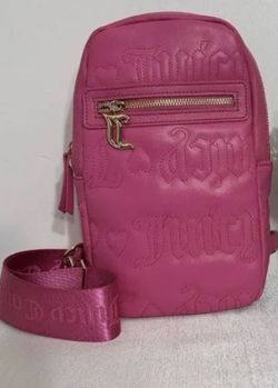 Juicy Couture Juicy Pink Mini Crossbody Sling Backpack