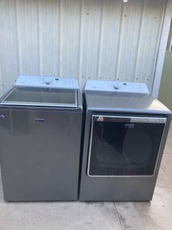 MAYTAG. WASHER AND. DRYER. SET