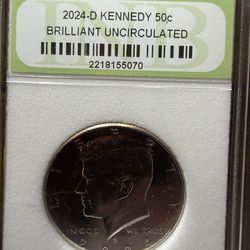 2024 D Kennedy half dollar