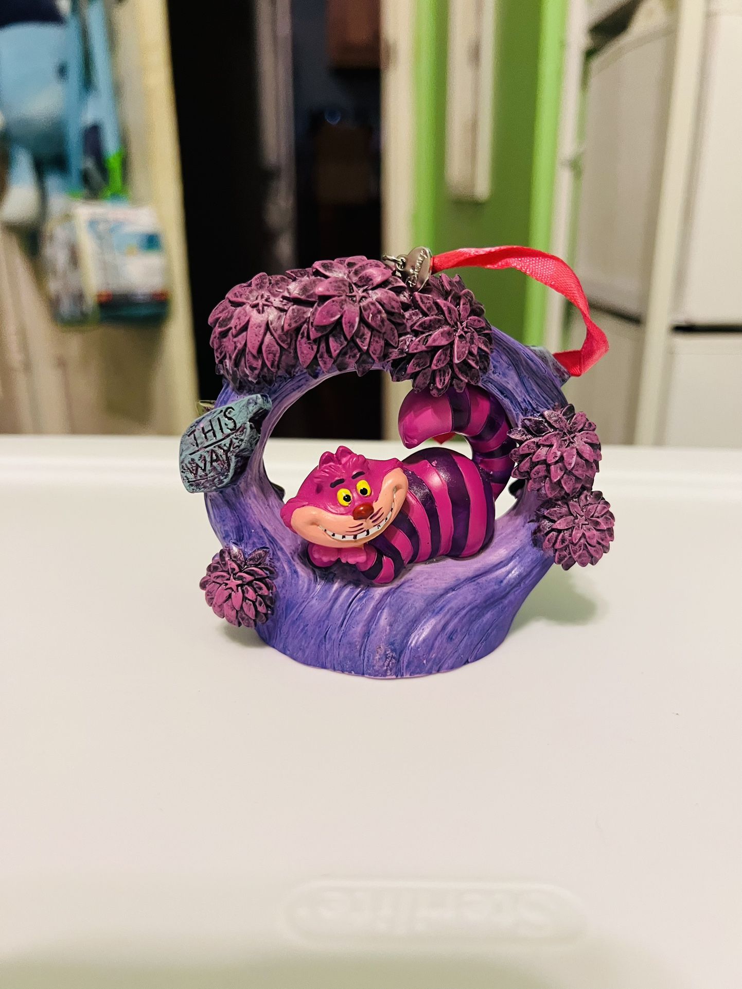 Disney Sketchbook Living Magic Cheshire Cat Light-Up Ornament