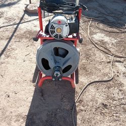 Electric Snake.Ridgid 75 Feet long.