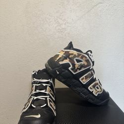 Size 10.5 - Nike Air More Uptempo QS Camo
