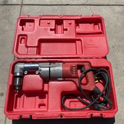 Milwaukee 7 Amp Corded 1/2 in. Corded Right-Angle Drill with Hard Case
