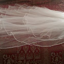 Bride's 3 Tier Veil with comb.