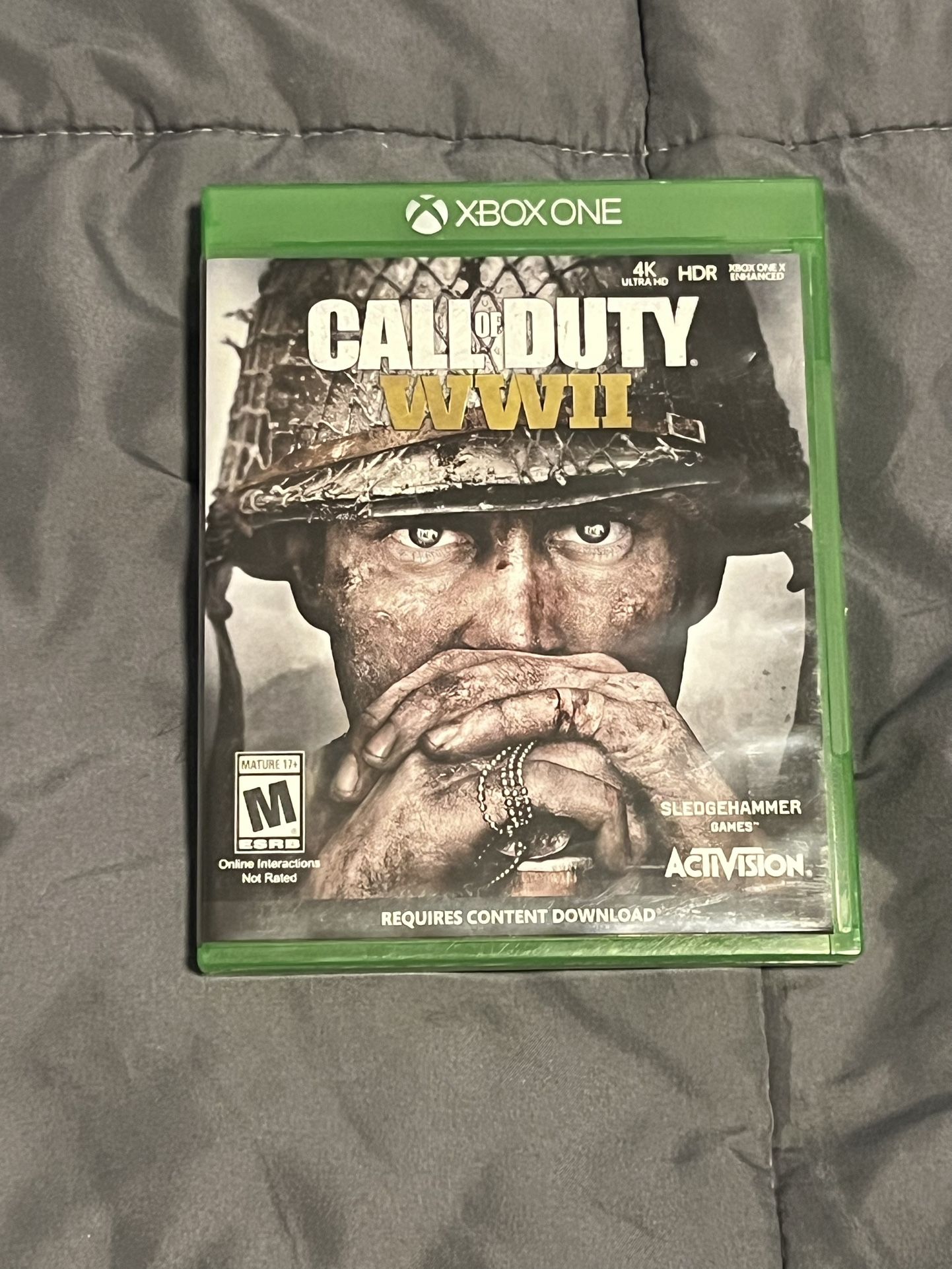 Call Of Duty WW2 Xbox One Disc