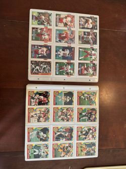 Vintage 1980s Topps Football Cards