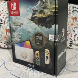New Nintendo Switch Oled The Legend Of Zelda Special Edition