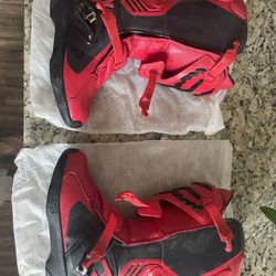 Fox Racing Adult Comp Motocross Boot Red - Size 9 (I Advise To Purchase If You Have A Size 8)