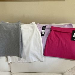 Women’s Fashion Nova Mini Skirts Lot 4 Size Large 