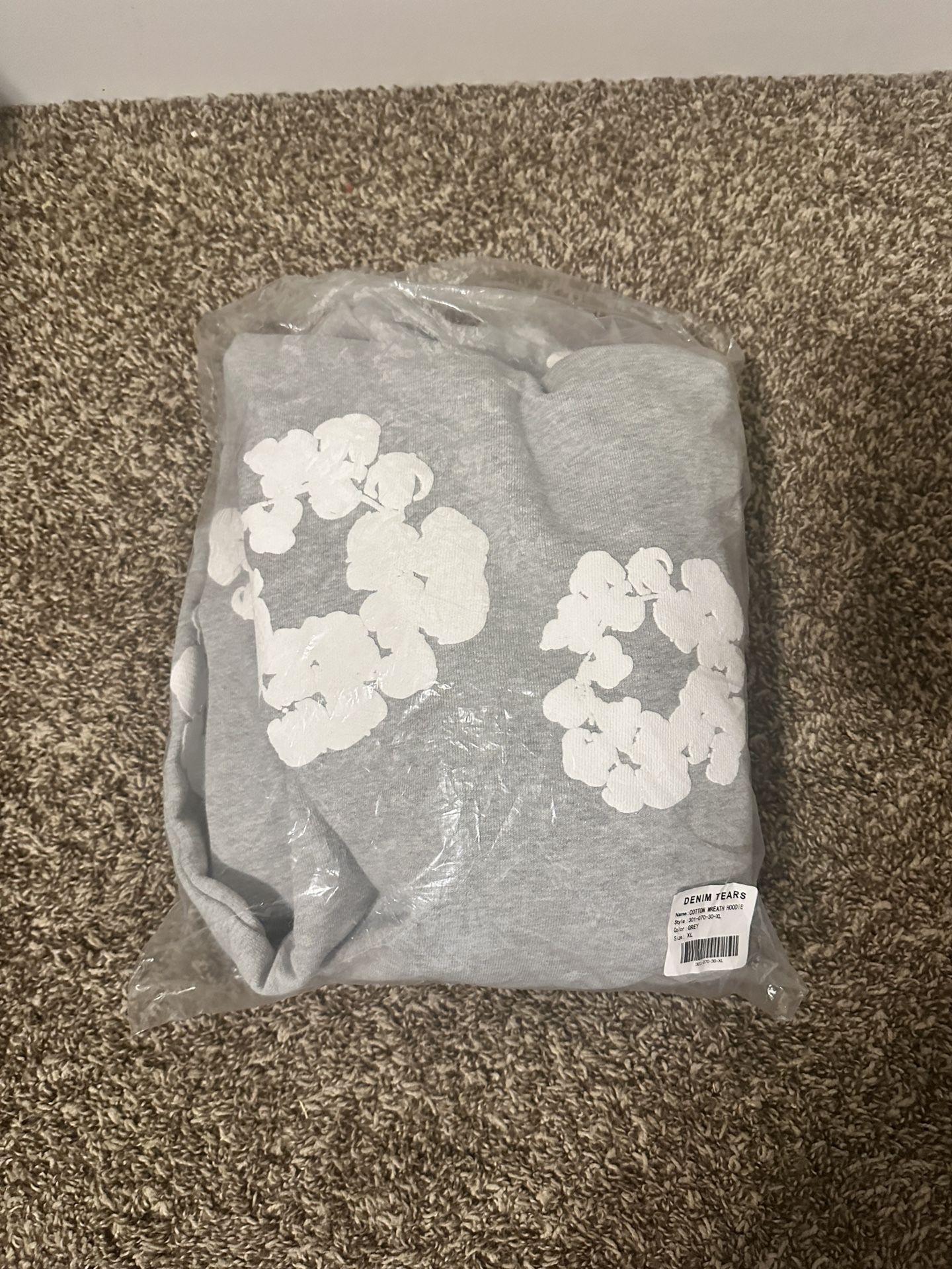 Denim Tear grey