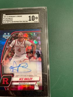 Topps UChrome Ace Bailey Auto