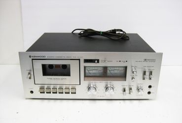 READ!!! Vintage Kenwood RX-1030 3 Head Cassette Deck Player Recorder AS-IS