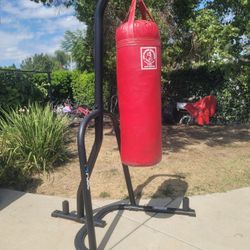 Everlast Stand  With 80 Pound Bag