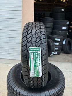 New LT245/75R17 Rockblade PaceForce A/T Tires – FREE Install, Mount & Balance
