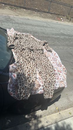 Leopard Print Pjs XXL 2xL