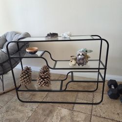 Glass and Metal Shelf, Urban Outfitter