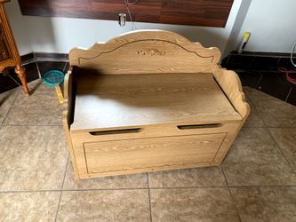 Furniture to keep stuff in and sit down