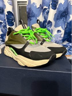 dior b22 lime green