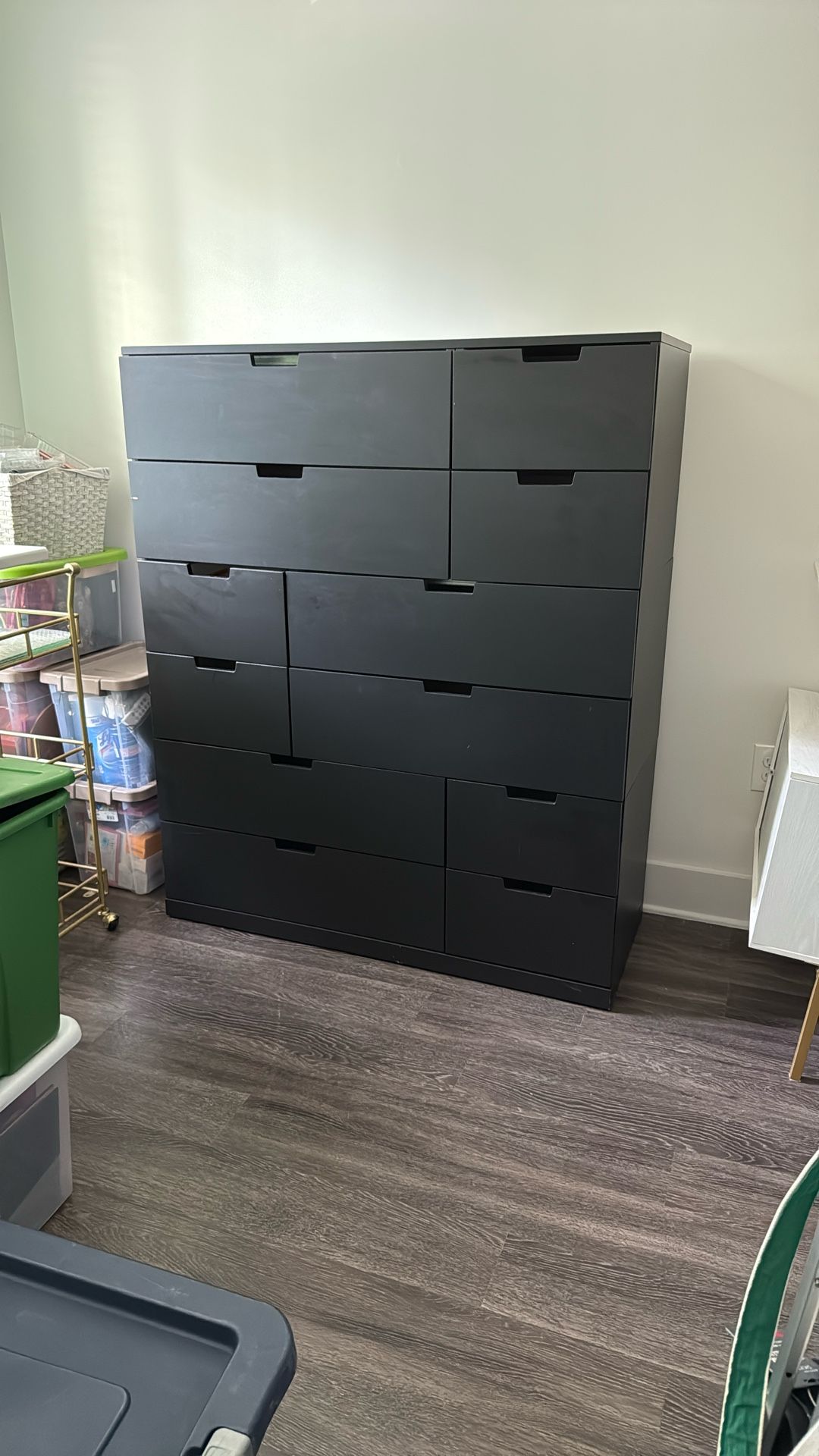 Black 12 Drawer Ikea Storage