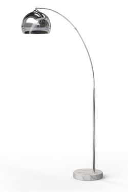 Chrome Arch Floor Lamp