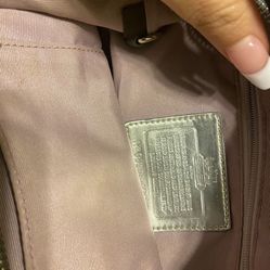 Coach Grey Bag