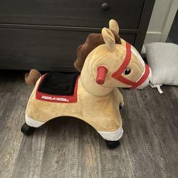 Toy Horse With Wheels