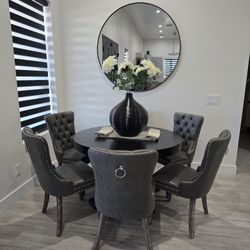 Dining Table With 6 Chairs 