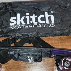Skitch Skateboard New Purple