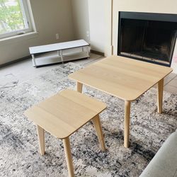 Solid Wood IKEA Tables 