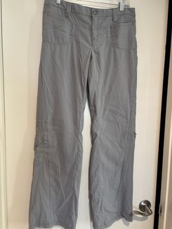 Athleta Gray Lightweight Outdoor Hiking Pants size 8
