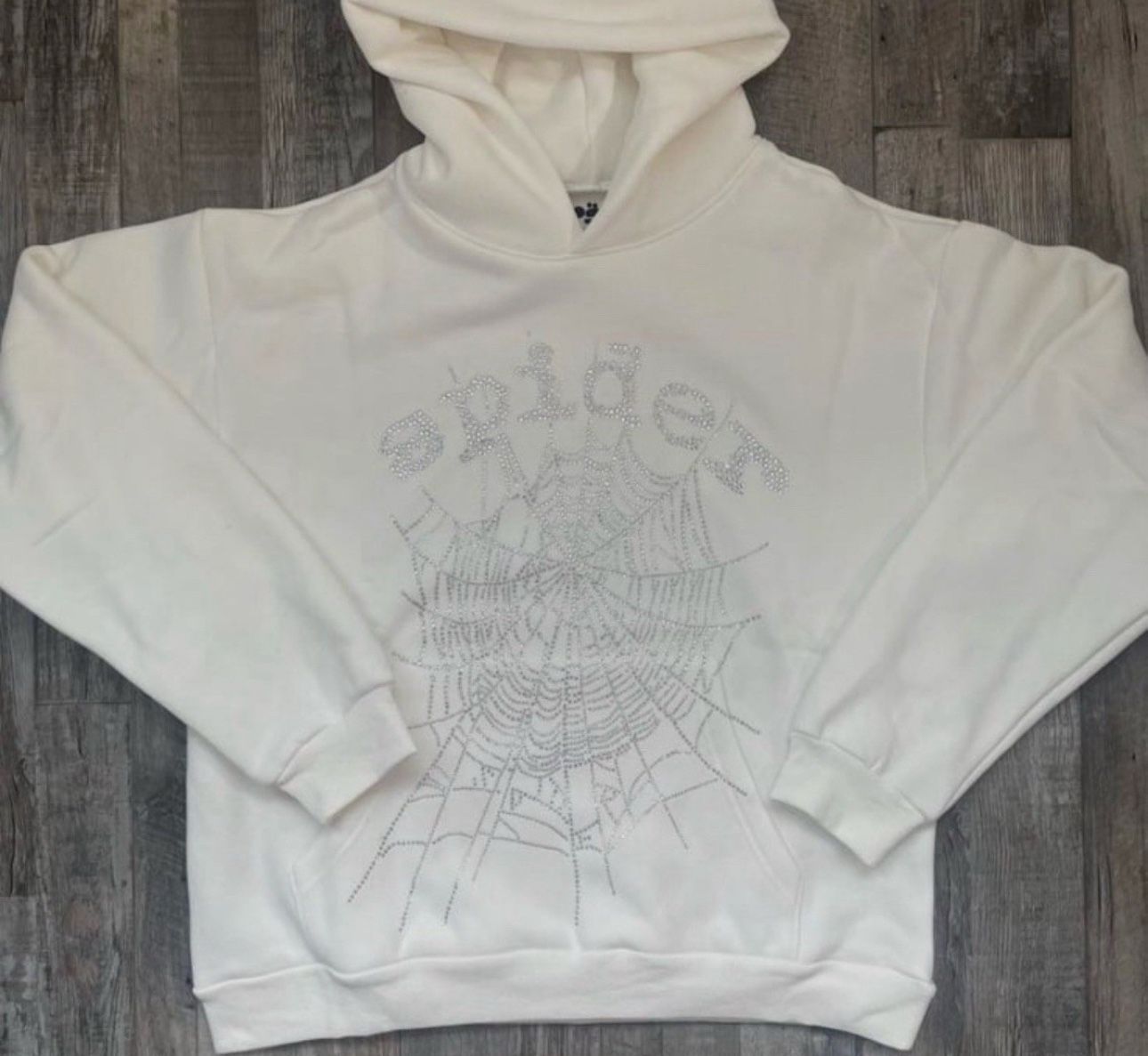 White Vvs SP5der Hoodie Authentic β