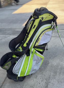 Bag Boy Stand & Cart Golf Bag - 8-Way Dividers + Rain Hood