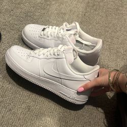 White Air force 1s 