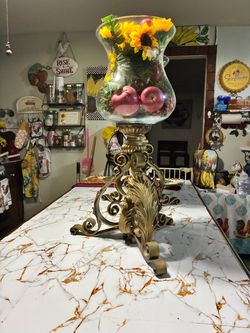 Vintage Brass Candle holders