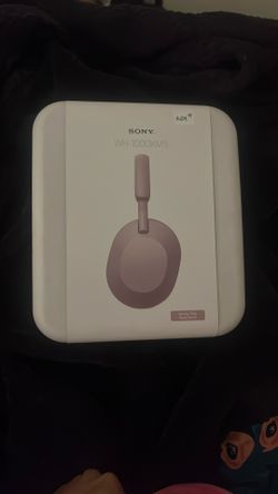 Pink Sony Headphones
