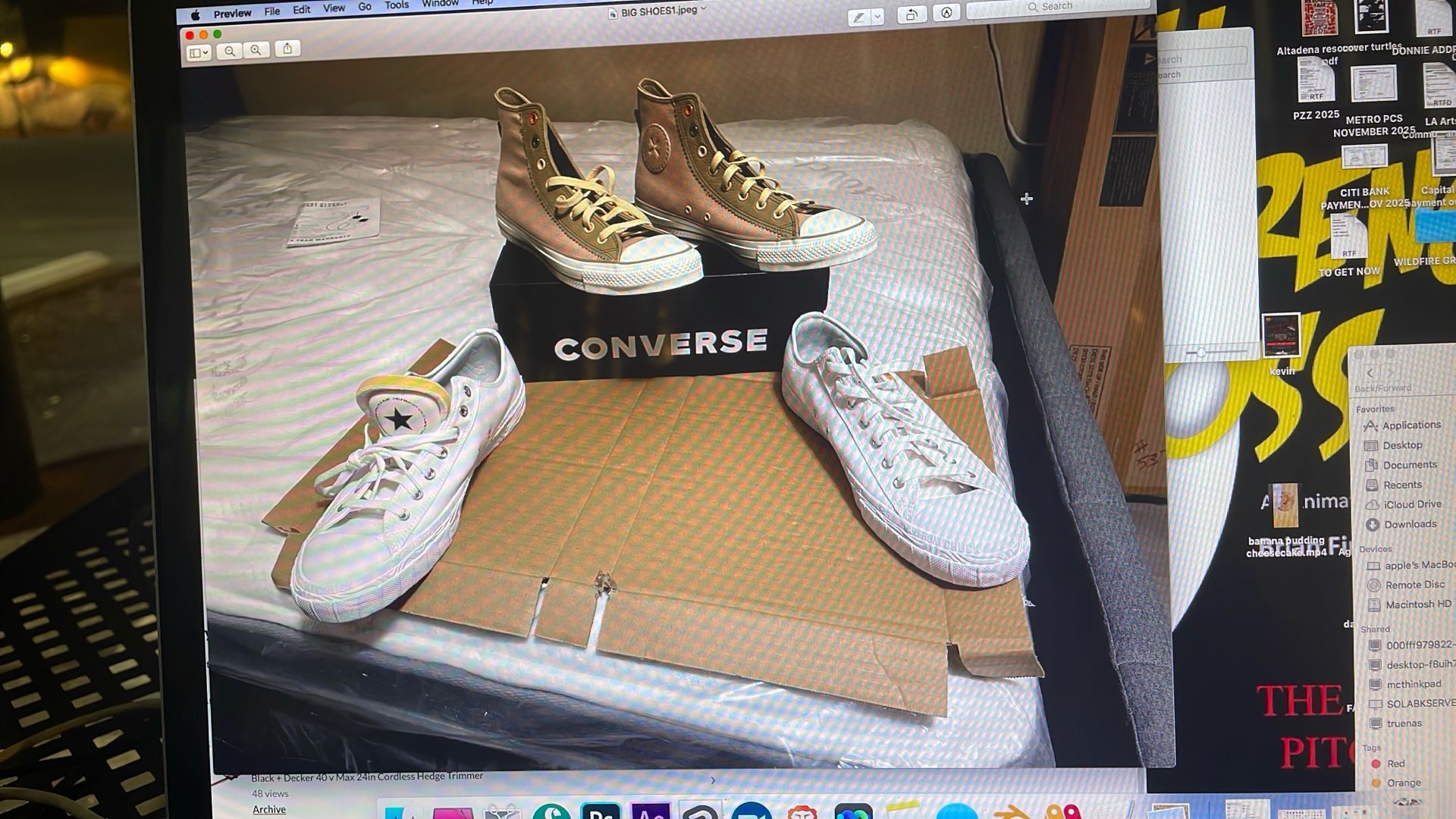 Converse Chuck Taylor’s For Sale $60 For Both