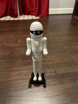 Wooden Mummy Figurine Nutcracker