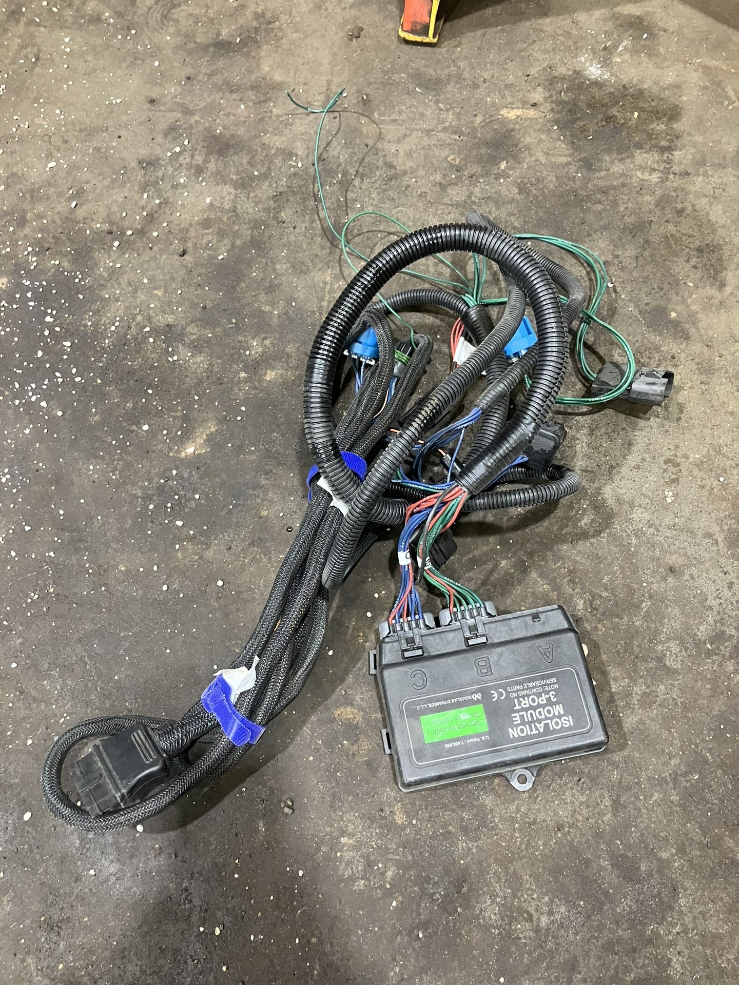 Fisher/ Western Port 3 Plug Full Wiring Harness