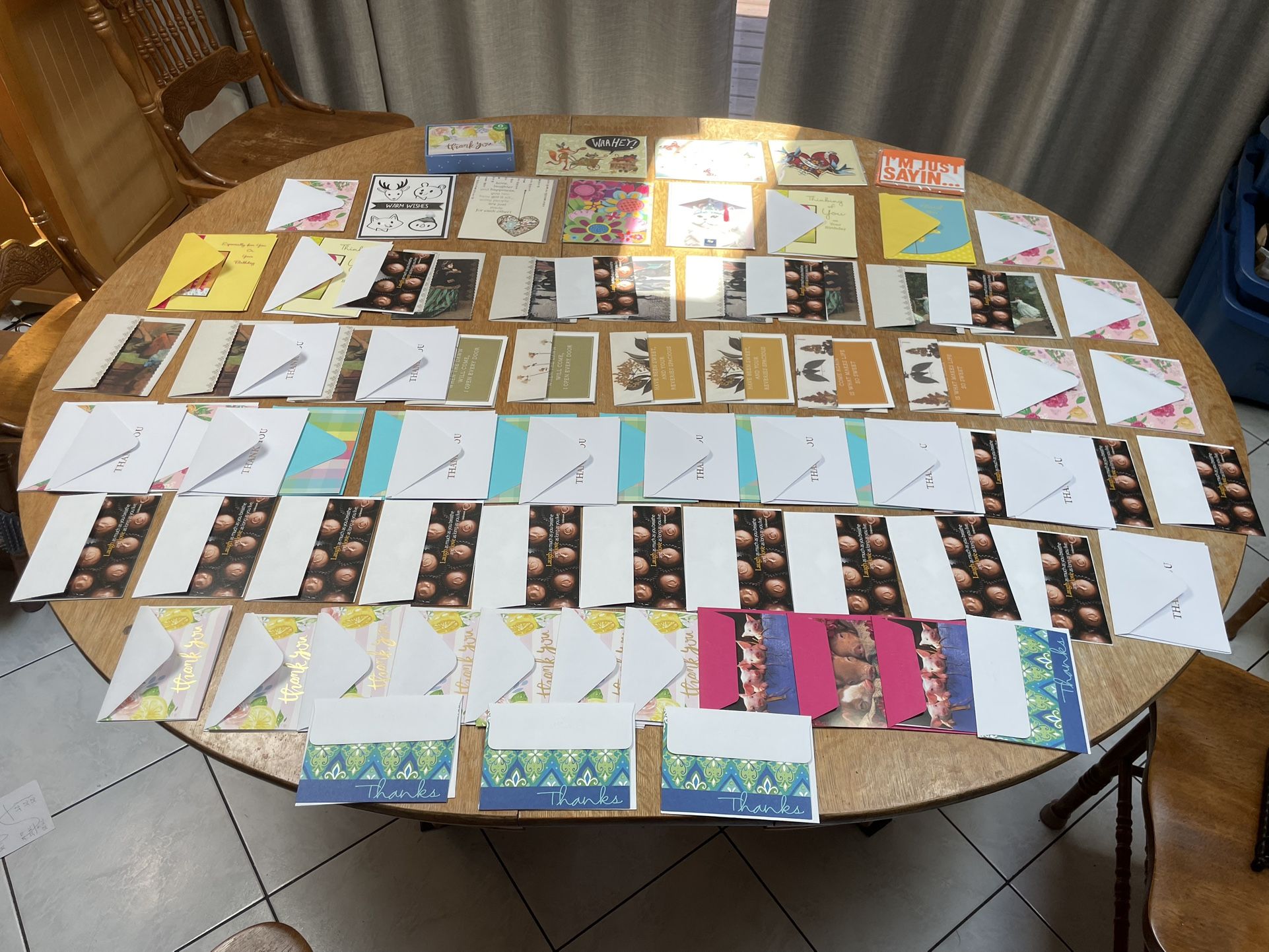 Card Lot - $10/All 108 Cards