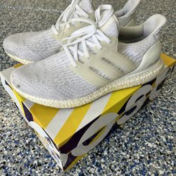 Ultraboost 3.0 Triple White used Size 10