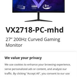 Curved Gaming Monitor 