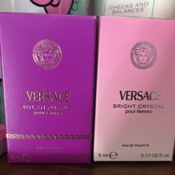 2 Mini Versace Perfumes 