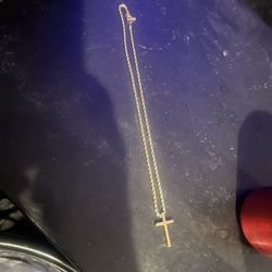 Rope Chain With Cross