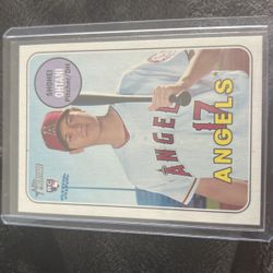 Topps Heritage Shoehorn Ohtani Rookie Card 