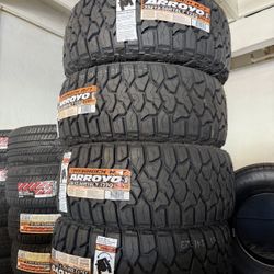 33X12.50R18 Arroyo RT Free Mount And Balance Included