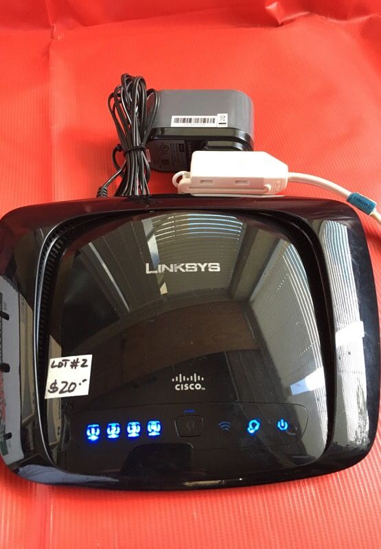 Linksys Wireless – N Broadband router Model number WRT160N