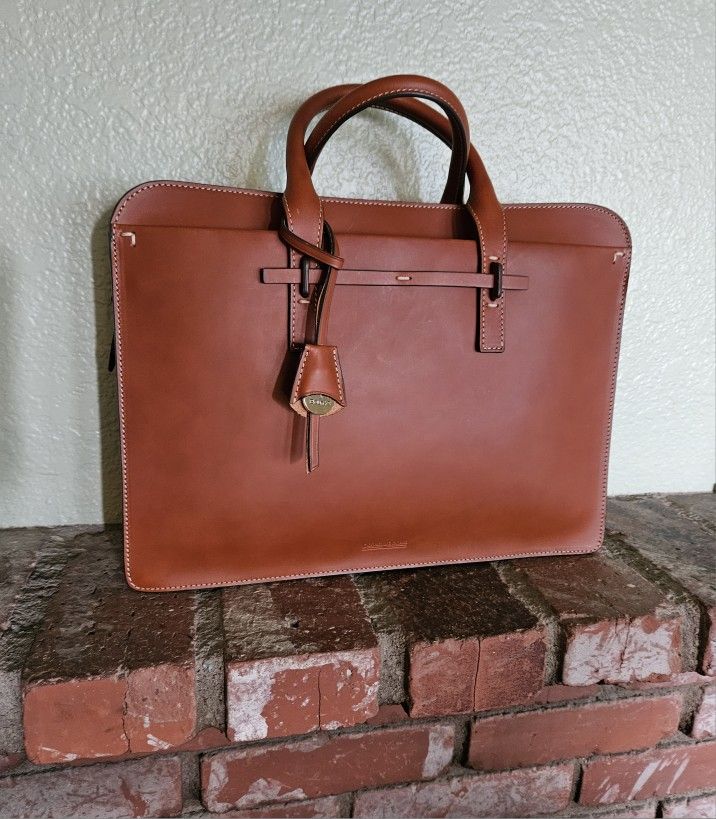 NEW NWT Dooney & Bourke Alto Leather Orlando Briefcase