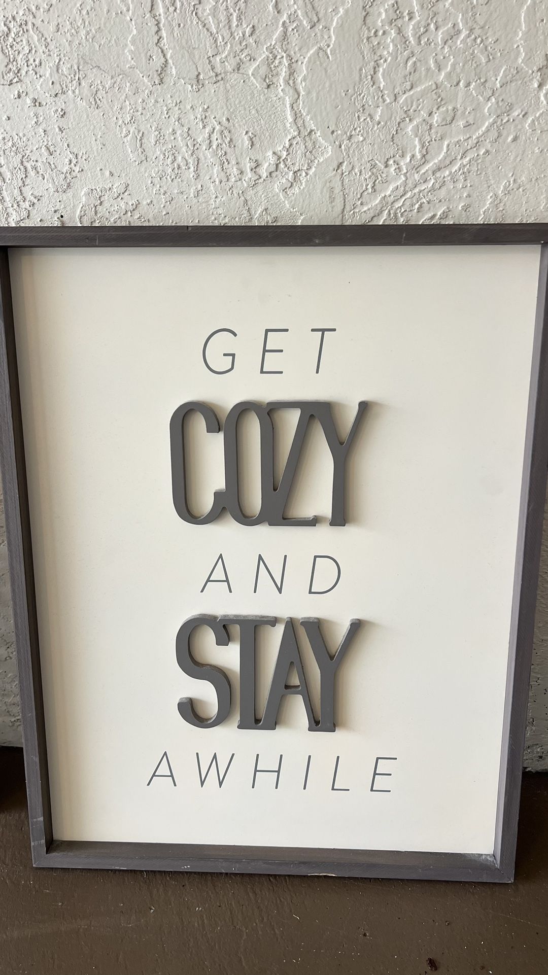 Get Cozy Wall Art