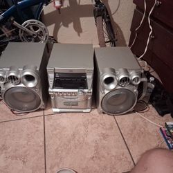 Jvc  Mx Gb5   Compact Component  System  CD Bw Playback